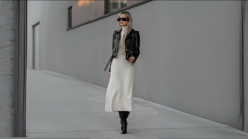 7 formas de usar vestido no inverno